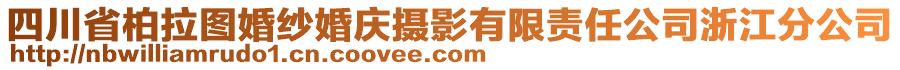 四川省柏拉圖婚紗婚慶攝影有限責(zé)任公司浙江分公司