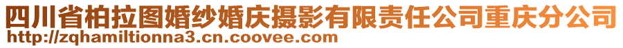 四川省柏拉圖婚紗婚慶攝影有限責(zé)任公司重慶分公司