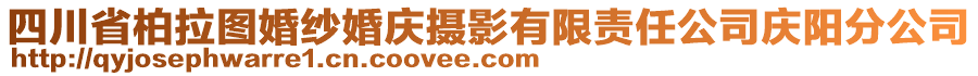 四川省柏拉圖婚紗婚慶攝影有限責(zé)任公司慶陽(yáng)分公司