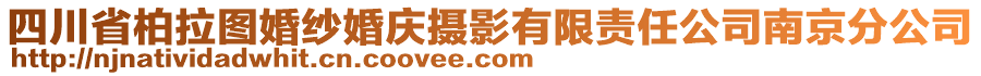 四川省柏拉圖婚紗婚慶攝影有限責任公司南京分公司