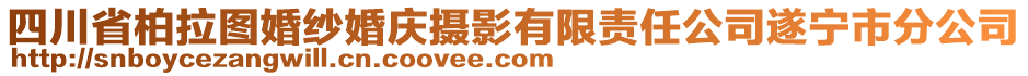 四川省柏拉圖婚紗婚慶攝影有限責(zé)任公司遂寧市分公司