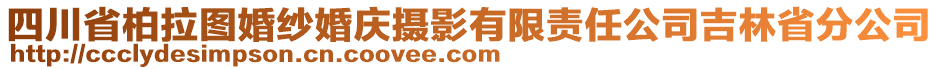 四川省柏拉圖婚紗婚慶攝影有限責(zé)任公司吉林省分公司