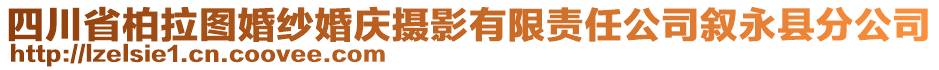 四川省柏拉圖婚紗婚慶攝影有限責(zé)任公司敘永縣分公司