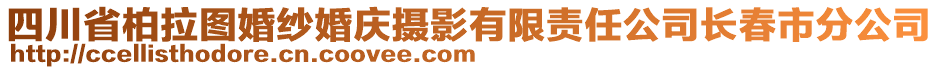 四川省柏拉圖婚紗婚慶攝影有限責任公司長春市分公司