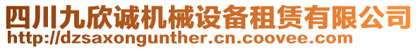 四川九欣誠機(jī)械設(shè)備租賃有限公司