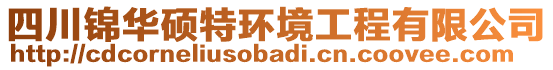 四川錦華碩特環(huán)境工程有限公司