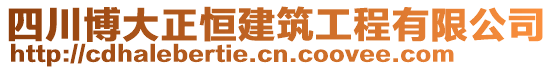 四川博大正恒建筑工程有限公司