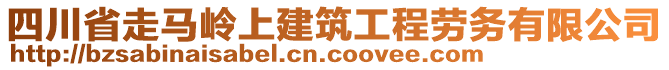 四川省走馬嶺上建筑工程勞務(wù)有限公司