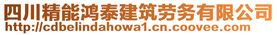 四川精能鴻泰建筑勞務(wù)有限公司