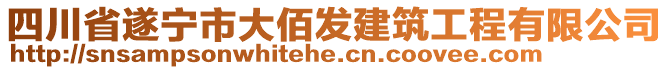 四川省遂寧市大佰發(fā)建筑工程有限公司