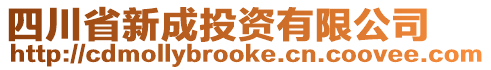 四川省新成投資有限公司