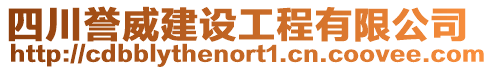 四川譽威建設工程有限公司