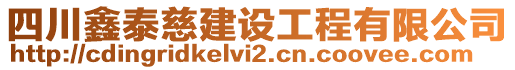 四川鑫泰慈建設(shè)工程有限公司