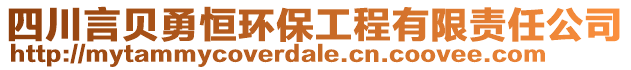 四川言貝勇恒環(huán)保工程有限責(zé)任公司