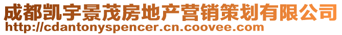 成都凱宇景茂房地產(chǎn)營銷策劃有限公司