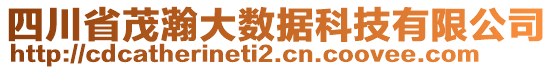 四川省茂瀚大數(shù)據(jù)科技有限公司