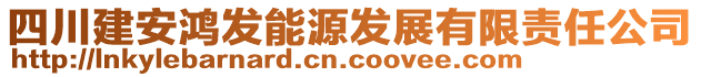 四川建安鴻發(fā)能源發(fā)展有限責(zé)任公司