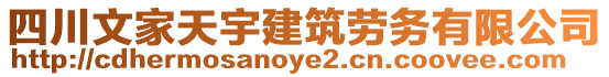 四川文家天宇建筑勞務(wù)有限公司