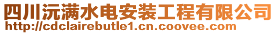 四川沅滿水電安裝工程有限公司