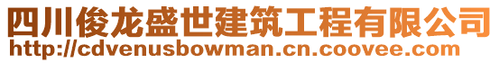 四川俊龍盛世建筑工程有限公司