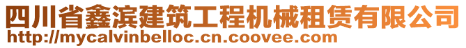 四川省鑫濱建筑工程機(jī)械租賃有限公司