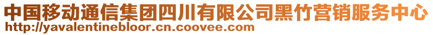 中國(guó)移動(dòng)通信集團(tuán)四川有限公司黑竹營(yíng)銷(xiāo)服務(wù)中心