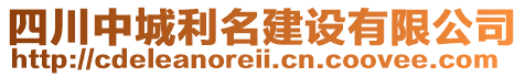 四川中城利名建設(shè)有限公司