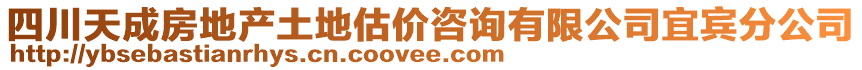 四川天成房地產(chǎn)土地估價(jià)咨詢有限公司宜賓分公司