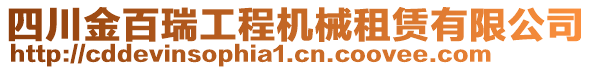 四川金百瑞工程機械租賃有限公司