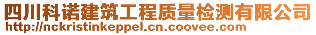 四川科諾建筑工程質量檢測有限公司