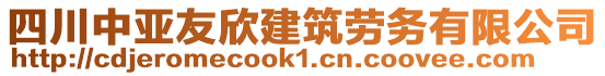 四川中亞友欣建筑勞務有限公司