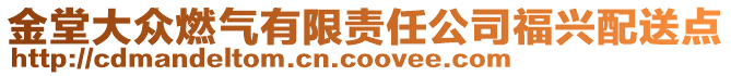 金堂大眾燃?xì)庥邢挢?zé)任公司福興配送點(diǎn)