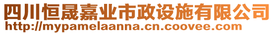 四川恒晟嘉業(yè)市政設施有限公司