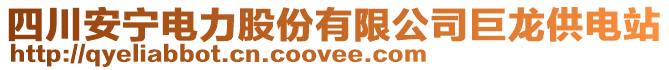 四川安寧電力股份有限公司巨龍供電站