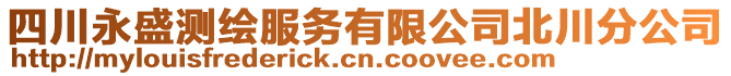 四川永盛測繪服務有限公司北川分公司