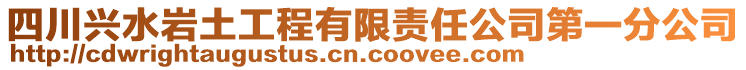 四川興水巖土工程有限責任公司第一分公司