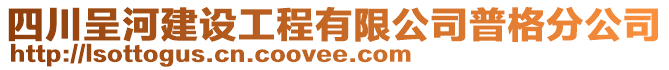 四川呈河建設(shè)工程有限公司普格分公司