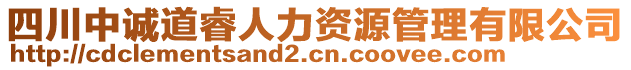 四川中誠(chéng)道睿人力資源管理有限公司