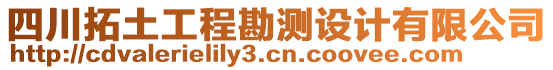 四川拓土工程勘測(cè)設(shè)計(jì)有限公司