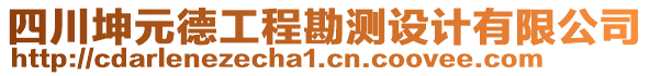 四川坤元德工程勘測設(shè)計有限公司