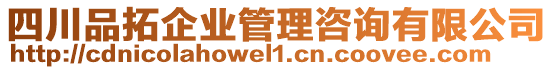 四川品拓企業(yè)管理咨詢有限公司