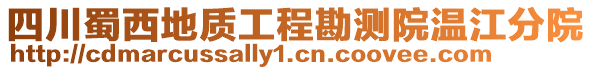 四川蜀西地質(zhì)工程勘測院溫江分院