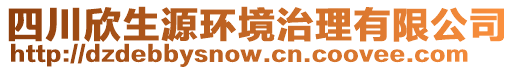 四川欣生源環(huán)境治理有限公司