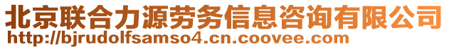 北京聯(lián)合力源勞務(wù)信息咨詢有限公司