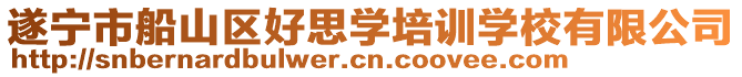 遂寧市船山區(qū)好思學培訓學校有限公司