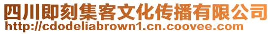 四川即刻集客文化傳播有限公司