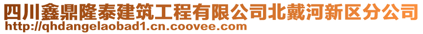 四川鑫鼎隆泰建筑工程有限公司北戴河新區(qū)分公司