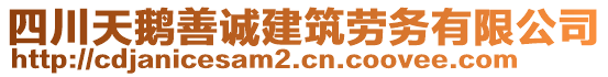 四川天鵝善誠建筑勞務有限公司