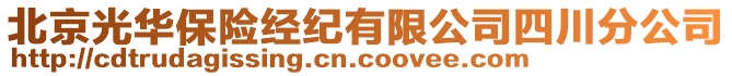 北京光華保險經紀有限公司四川分公司
