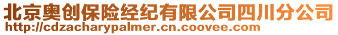 北京奧創(chuàng)保險(xiǎn)經(jīng)紀(jì)有限公司四川分公司